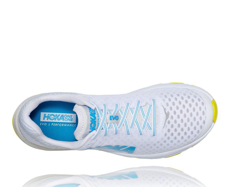 Hoka One One Løbesko Dame - Evo Carbon Rocket - Hvide - 940835CUJ